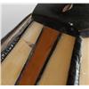 Image 2 : Bronze & Leaded Glass Table Lamp