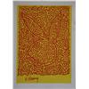 Image 1 : Keith Haring, Red & Yellow Bunny, Serigraph