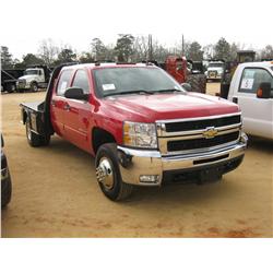 2007 CHEVROLET 3500 HD FLATBED TRUCK