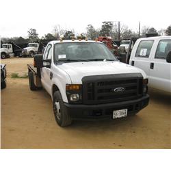 2008 FORD F350 FLATBED