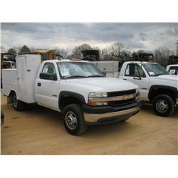 2002 CHEVROLET 3500 SERVICE TRUCK