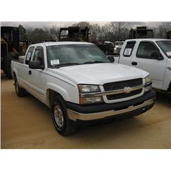 2003 CHEVROLET 1500 EXTENDED CAB Z71 4X4 PICKUP