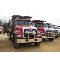 2011 MACK GU713 TRI-AXLE DUMP