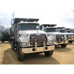 2010 MACK GU713 TRI-AXLE DUMP