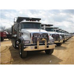 2010 MACK GU713 TRI-AXLE DUMP