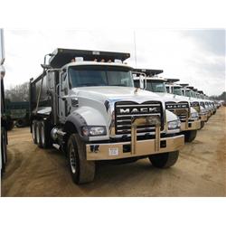2010 MACK GU713 TRI-AXLE DUMP