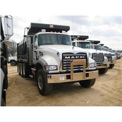 2011 MACK GU713 TRI-AXLE DUMP