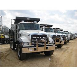 2011 MACK GU713 TRI-AXLE DUMP