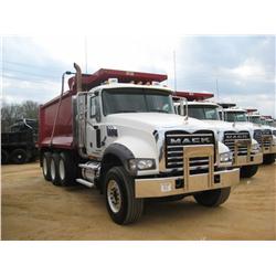 2009 MACK GU713 TRI-AXLE DUMP