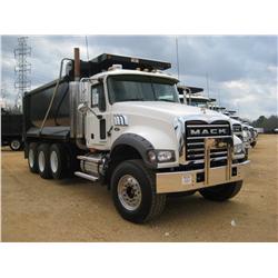 2008 MACK GU713 TRI-AXLE DUMP