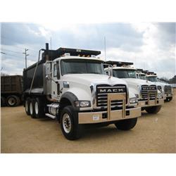 2008 MACK GU713 TRI-AXLE DUMP
