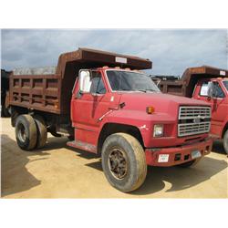 1989 FORD F800 S/A DUMP
