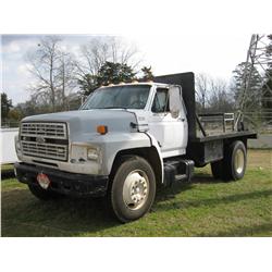 1991 FORD S/A FLATBED