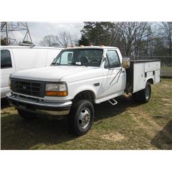 1997 FORD F350 4X4 SERVICE TRUCK