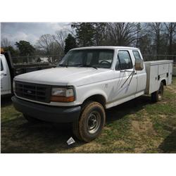 1995 FORD F250 EXTENDED CAB 4X4 PICKUP