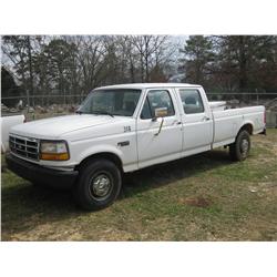 1992 FORD F350 CREWCAB PICKUP