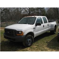 1999 FORD F350 CREWCAB DUALLY PICKUP