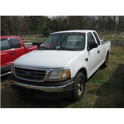 2000 FORD F150 EXTENDED CAB PICKUP