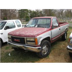1990 GMC 2500 SIERRA 4X4 PICKUP