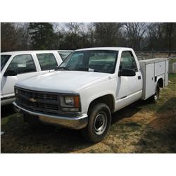 1998 CHEVROLET 2500 S/A SERVICE TRUCK