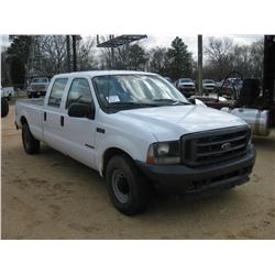 2002 FORD F350 S/A PICKUP