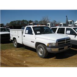 2001 DODGE RAM 2500 SERVICE TRUCK