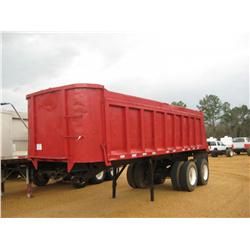 1978 PALMER 22' DUMP TRAILER