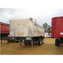 1999 DORSEY 24' TRI-AXLE ALUM DUMP TRAILER