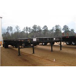 1991 TRAILMOBILE 48' SPREAD AXLE FLATBED TRAILER