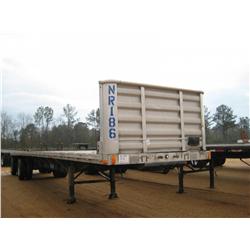 1994 TRANSCRAFT 45' SPREAD AXLE FLATBED TRAILER