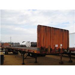 1984 UTILITY 45' FLATBED TRAILER