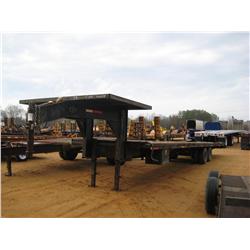 2000 TRAILER WORLD 40' DUAL TANDEM GOOSENECK TRAILER