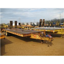 1998 LOG HAULER 20 TON DUAL TANDEM TAG TRAILER