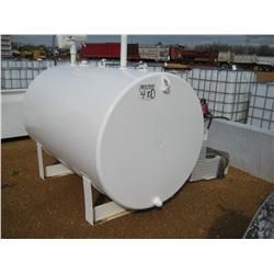 250 GAL FUEL TANK W/ELECTRIC PUMP & CONTAINME