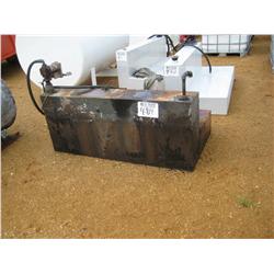 L-SHAPE FUEL TANK W/ELECTRIC PUMP