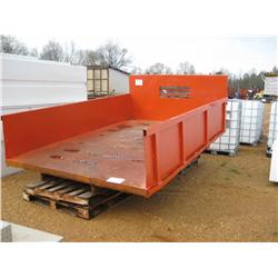 12' FLATBED DUMP BODY