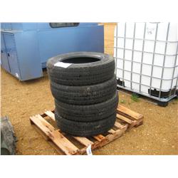 (1) LOT 4 2225/70R195 TIRES