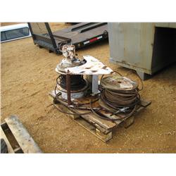 WINCH W/EXTRA SPOOL OF CABLE