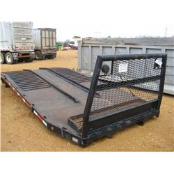 20' FLATBED BODY W/DOVETAIL