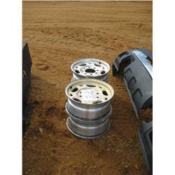 (1) LOT 4 ALUM WHEELS