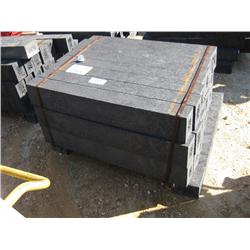 (1) LOT 4' RUBBER TIMBERS