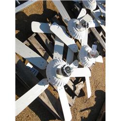 (1) LOT CEILING FANS