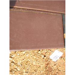 (1) LOT OF 10 (8"X25' C-PURLINS) 14 GAGE