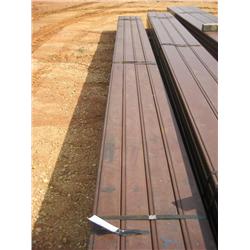 (1) LOT OF 24 (4"x20' C-PURLINS) 14 GAGE