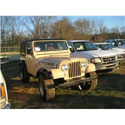 1983 JEEP RENEGADE 4X4 SUV