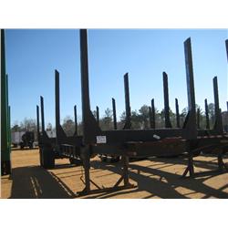 2005 MAGNOLIA 4 BOLSTER LOG TRAILER