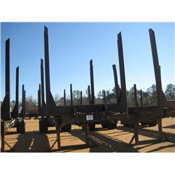 1997 PITTS LT40 4 BOLSTER LOG TRAILER