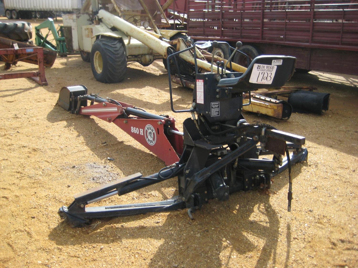 BUSH HOG 860H BACKHOE ATTACHMENT