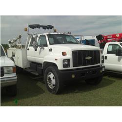 2001 CHEVROLET C6500 CREW CAB SERVICE TRUCK