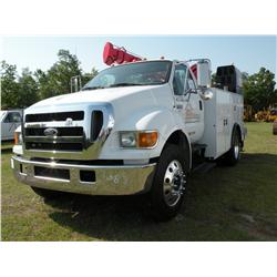 2007 FORD F650 SERVICE TRUCK